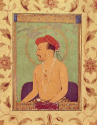 Emperor Jahangir (1569-1627) (gouache on paper) | Obraz na stenu