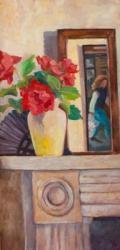 Red Roses, 1986, (oil on panel) | Obraz na stenu