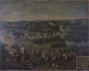 The Battle of Rossbach, 1757 (oil on canvas) | Obraz na stenu