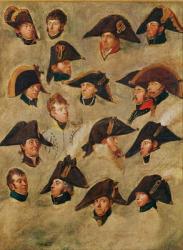 Generals of the Camp de Boulogne (oil on canvas) | Obraz na stenu