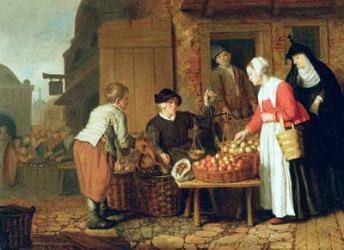 The Fruit Seller | Obraz na stenu