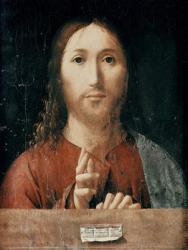 Cristo Salvator Mundi, 1465 (oil on panel) | Obraz na stenu