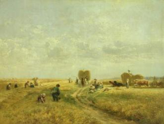 Harvest Time, 1871 (oil on canvas) | Obraz na stenu