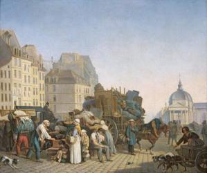 The House Movers, 1840 (oil on canvas) | Obraz na stenu