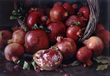 No 405, Les grandes Grenades, 2013, oil on canvas | Obraz na stenu