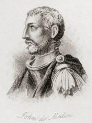 Giovanni di Cosimo de' Medici, 1421  1463. Italian banker and patron of arts. From Crabbs Historical Dictionary published 1825 | Obraz na stenu