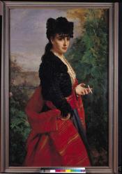 Portrait of a Spanish Woman (oil on canvas) | Obraz na stenu