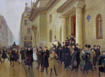 Leaving the Lycee Condorcet, 1903 (oil on canvas) | Obraz na stenu