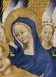 Virgin and Child, c.1395-99 (egg tempera on oak) (detail of 3028) | Obraz na stenu