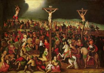 The Crucifixion (oil on canvas) | Obraz na stenu