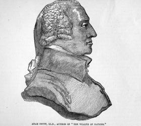 Adam Smith (engraving) | Obraz na stenu