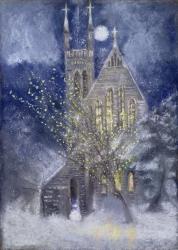 St. Paul's, Hammersmith (pastel on paper) | Obraz na stenu