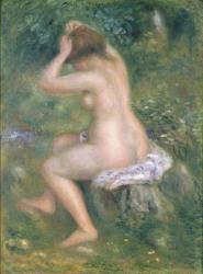 A Bather, c.1885-90 (oil on canvas) | Obraz na stenu