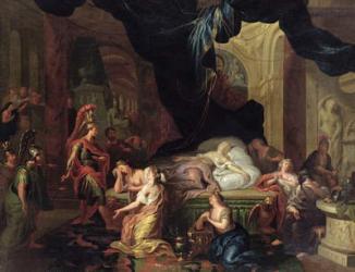 The Death of Cleopatra (oil on canvas) | Obraz na stenu