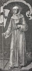 Saint John of Capistrano, c.1880 (litho) | Obraz na stenu