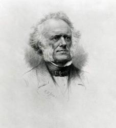 Sir Charles Lyell, 1875 (stipple engraving) | Obraz na stenu