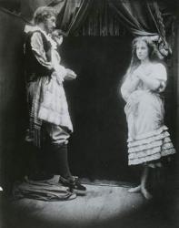 King Cophetua and the Beggar Maid, an illustration from 'The Beggar Maid' by Alfred, Lord Tennyson, 1875 (albumen print) | Obraz na stenu