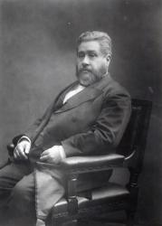 Reverend Charles Haddon Spurgeon (b/w photo) | Obraz na stenu