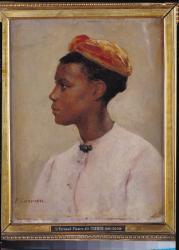 Young Negress (oil on canvas) | Obraz na stenu