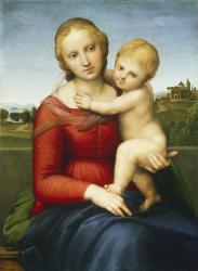 The Small Cowper Madonna, c.1505 (oil on panel) | Obraz na stenu