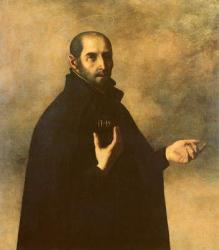 St.Ignatius Loyola (oil on canvas) | Obraz na stenu