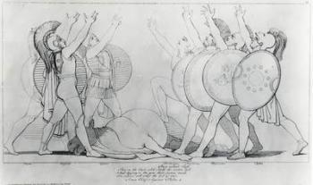 The Seven Against Thebes, 1795 (engraving) | Obraz na stenu