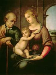 The Holy Family, 1506 (oil on canvas) | Obraz na stenu