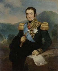 Posthumous Portrait of Herman Willem Daendels, 1838 (oil on canvas) | Obraz na stenu