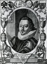 William Austin in the title page to his 'Meditations', 1635 (engraving) | Obraz na stenu