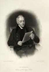 Mr. Murray, publisher of Lord Byron's works, engraved by E. Finden, 1833 (engraving) | Obraz na stenu