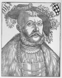 Ulrich, Duke of Wurttemberg (engraving) | Obraz na stenu