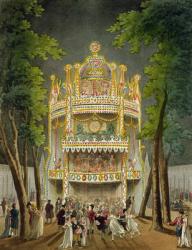 Vauxhall gardens, 1808 (aquatint) | Obraz na stenu