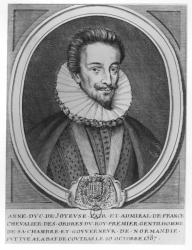 Anne, Duke of Joyeuse (engraving) | Obraz na stenu