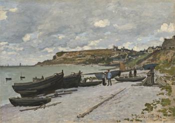 Sainte-Adresse, 1867 (oil on canvas) | Obraz na stenu