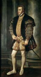 Portrait of Philip II of Spain, c.1550 | Obraz na stenu
