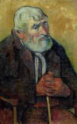 Portrait of an Old Man with a Stick, 1889-90 (oil on canvas) | Obraz na stenu