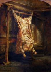 The Slaughtered Ox, 1655 (oil on canvas) | Obraz na stenu