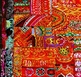 Indian Embroidey | Obraz na stenu