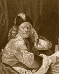 Thomas Killigrew, engraved by J.J Van den Bergh (engraving) | Obraz na stenu
