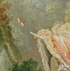 The Swing (oil on canvas) (detail of 156532) | Obraz na stenu