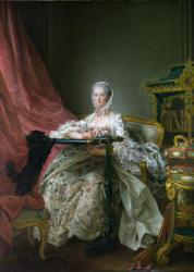 Madame de Pompadour, 1763-64 (oil on canvas) | Obraz na stenu
