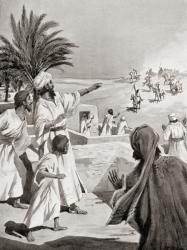 The Kassite invasion of Babylonia in 18th century BC, from Hutchinson's History of the Nations, pub.1915 | Obraz na stenu