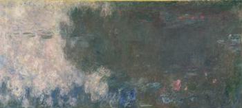 Waterlilies - The Clouds (left section), 1914-18 (oil on canvas) (see also 64184 & 64185) | Obraz na stenu