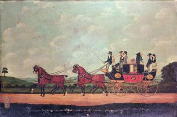 The Dartford, Crayford and Bexley Stagecoach | Obraz na stenu