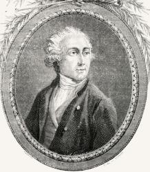 Antoine Laurent Lavoisier, engraved by Pannemaker-Ligny, from 'Histoire de la Revolution Francaise' by Louis Blanc (1811-82) (engraving) | Obraz na stenu