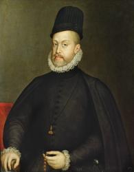 Philip II, c.1564 (oil on board) | Obraz na stenu