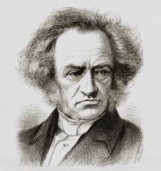 Reverend Robert Smith Candlish (1806-73) (engraving) | Obraz na stenu