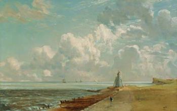 Harwich, The Low Lighthouse and Beacon Hill, c.1820 (oil on canvas) | Obraz na stenu