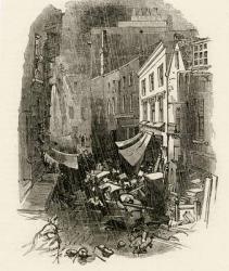 Brook-Hill Clerkenwell, 1846 (engraving) | Obraz na stenu