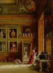 Hampton Court, 1849 | Obraz na stenu